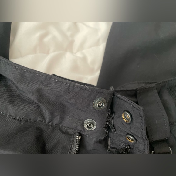 Columbia bugaboo snow pants titanium omnitech black Velcro adjustable lined - Picture 11 of 13